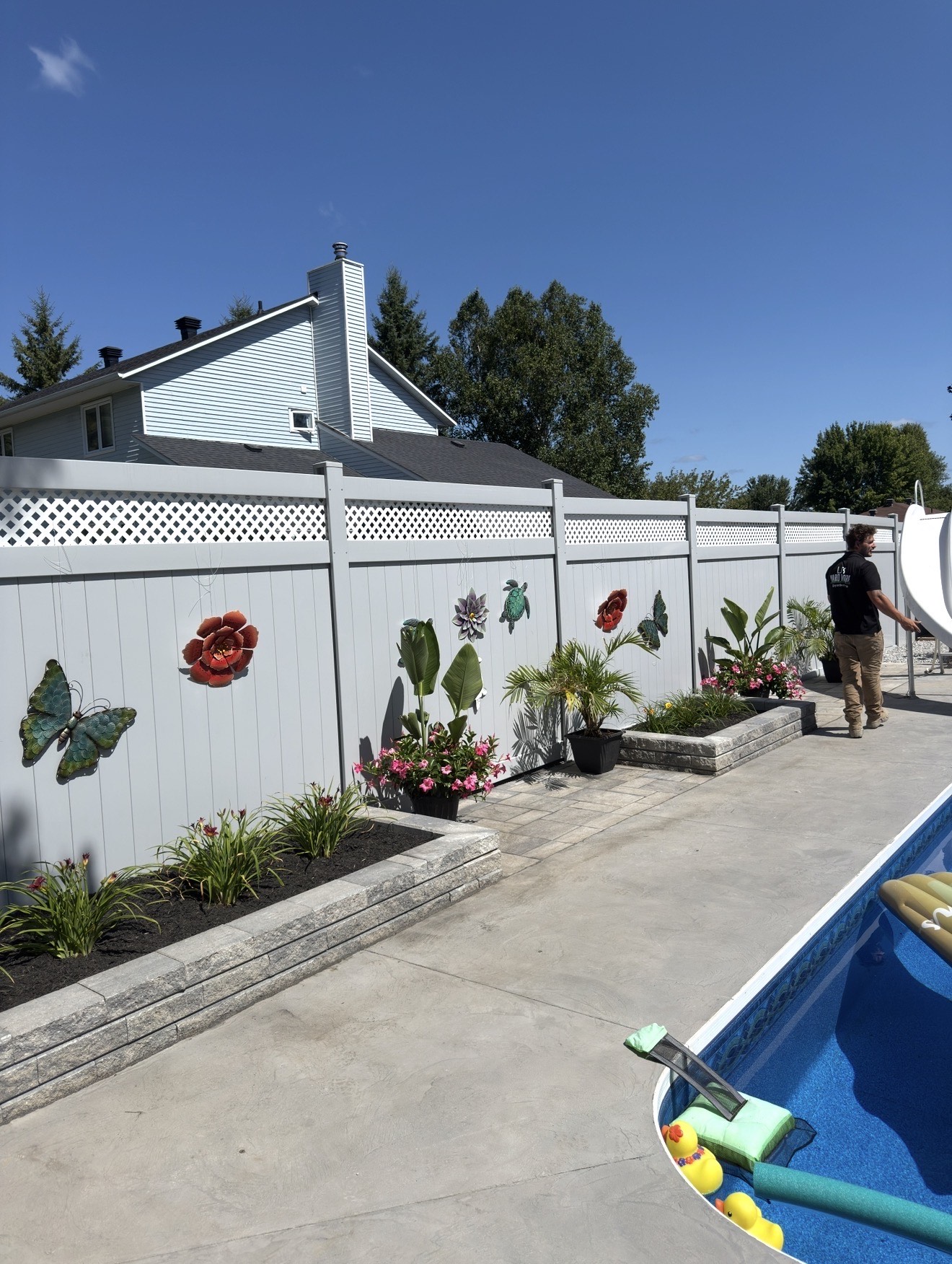 Bag of Grass Seed laying on grass beside spreader